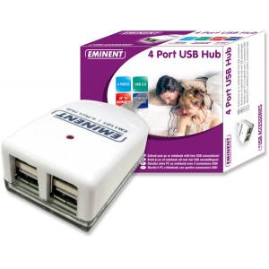 MULTIPLICADOR USB Eminent Basic 4-port USB Hub