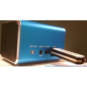 MA-19 Mini Micro SD / TF tarjeta USB altavoces multimedia con radio FM