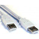 CABLE USB MACHO/MACHO 5 METROS GRIS