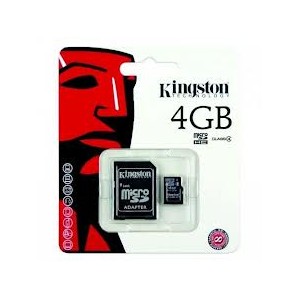  Tarjeta Micro SD + Adaptador SD Kingston