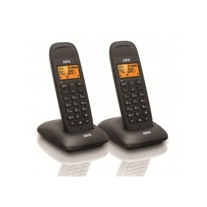 Dúo de teléfonos inalámbricos AEG Voltex D80 TWIN