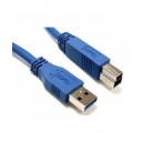 CONEXION USB 3.0 "A" M A "B" M 1.8m