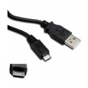 CONEXION USB A - MICRO USB B 5PIN 1.8m