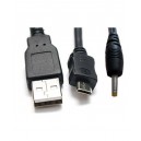 CONEXION USB A - MICRO USB+JACK 2.5 1m