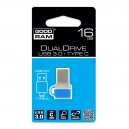 PEN DUALDRIVE 16Gb TIPO-C USB 3.0 GOOD RAM